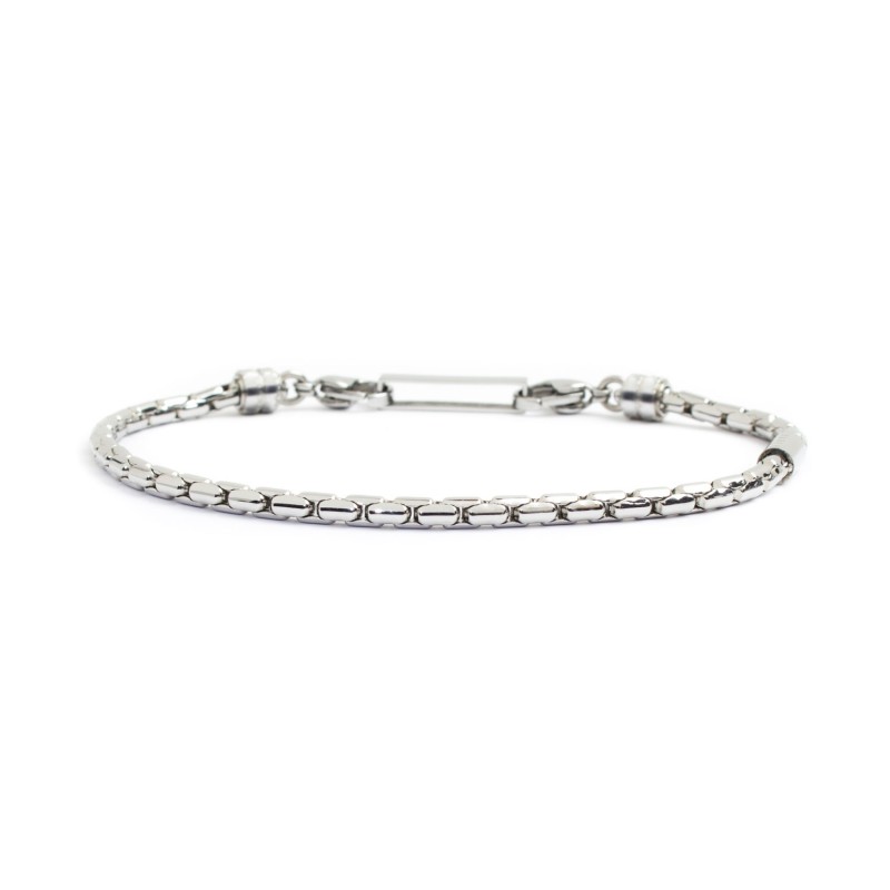 Bracciale catena oval box 3mm