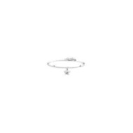 BRACCIALE ACCIAIO STELLA LUCKY PENDENTE