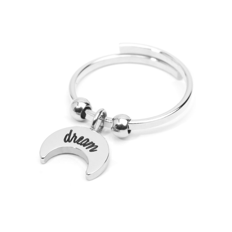 Anello luna dream pendente
