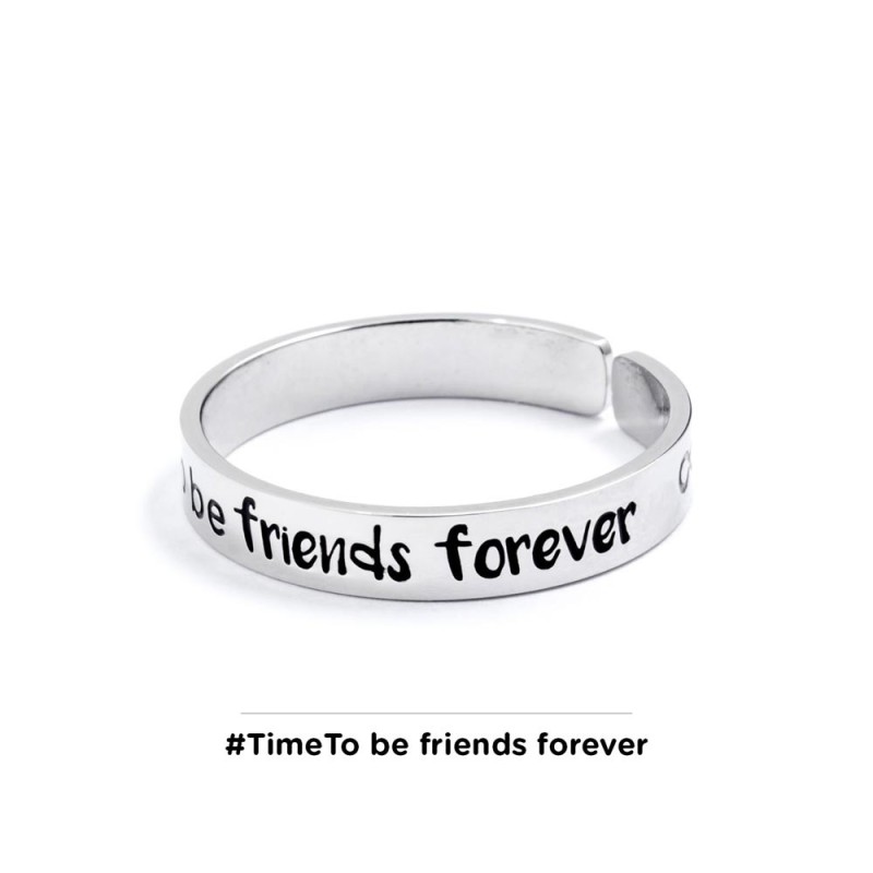 Anello timeto be friends forever