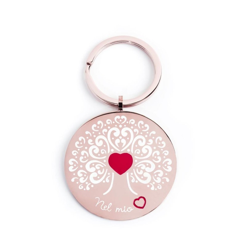 PORTACHIAVI ACCIAIO ALBERO DEI VALORI