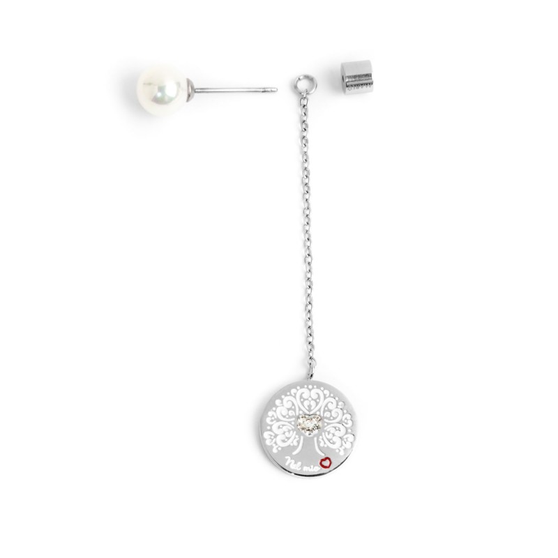 Orecchini albero dei valori pendente 12mm