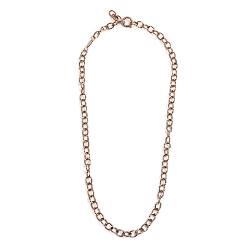 Collana catena maglia "o"