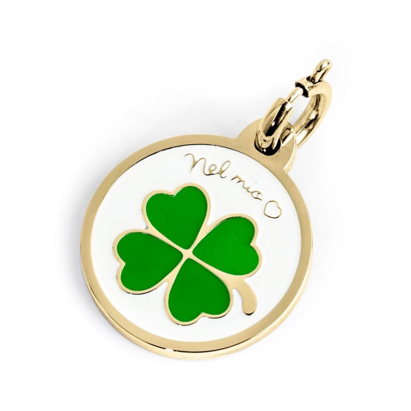 Charm quadrifoglio