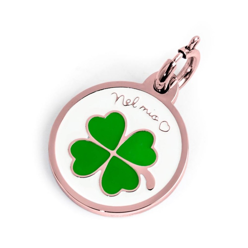 Charm quadrifoglio