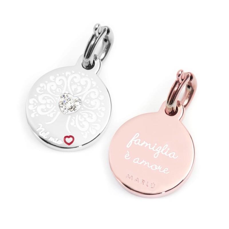 CHARM 12MM ALBERO DEI VALORI CRISTALLI