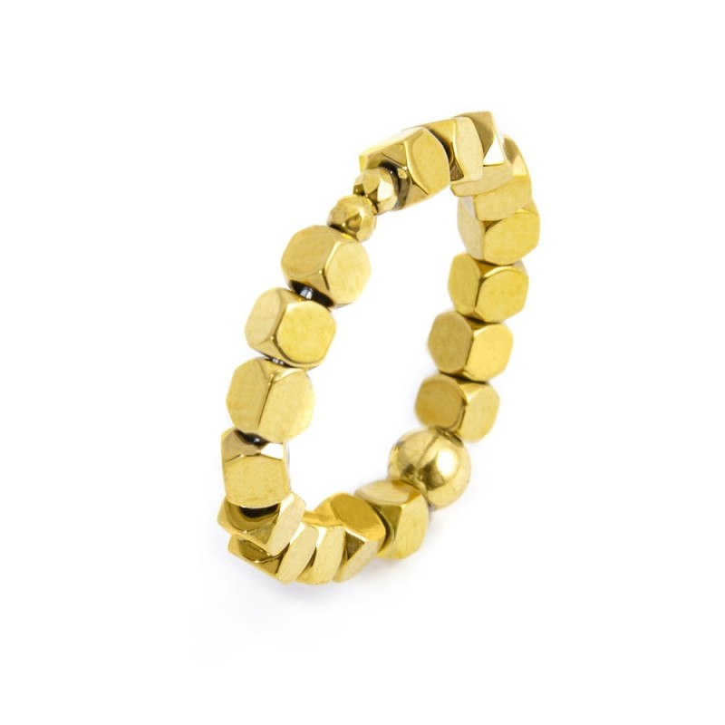 Anello elastico ematite cubica