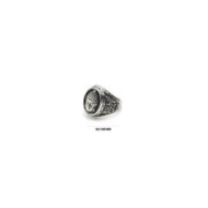 STEEL OVAL BUDDHA RING STEEL OVAL BUDDHA RING