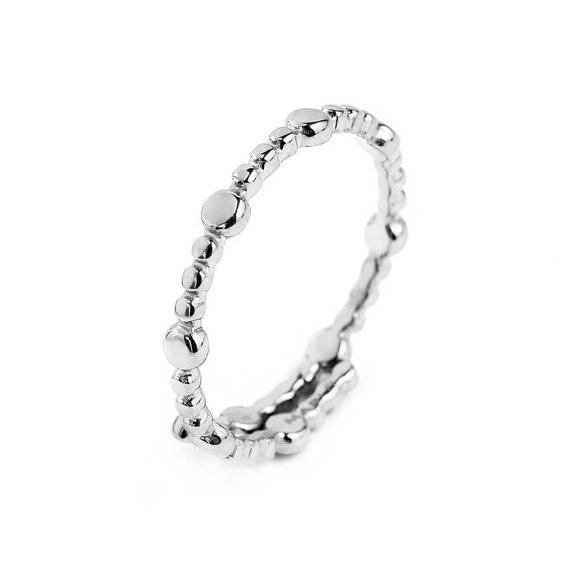 ANELLO PUNTINATO MISTO