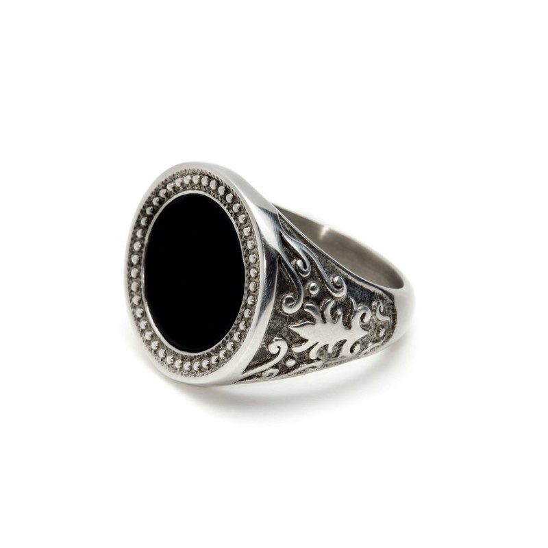 ANELLO TONDO NERO
