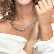 Collana catena maglia larga