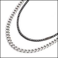 Collana tennis e collana catena grumetta