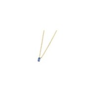 COLLANA 44CM CON CUBIC ZIRCONIA BAUGETTE