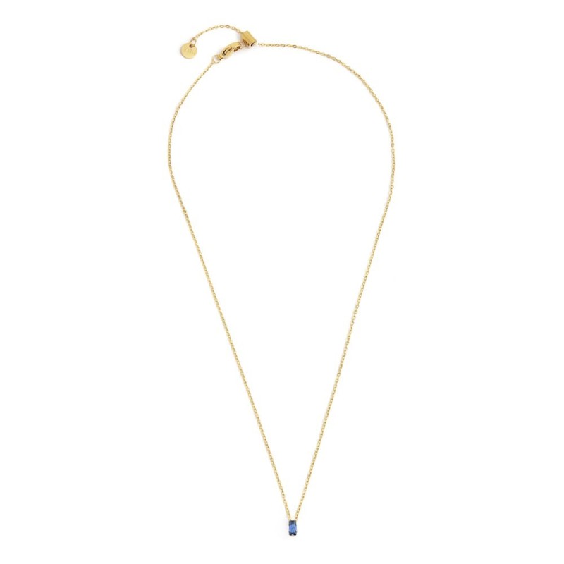COLLANA 44CM CON CUBIC ZIRCONIA BAUGETTE
