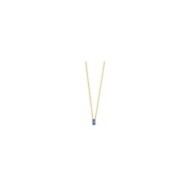 COLLANA 44CM CON CUBIC ZIRCONIA BAUGETTE