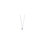 Collana con zircone baguette