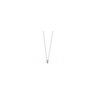 Collana con zircone baguette