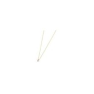 Collana con zircone baguette