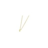 Collana con zircone baguette