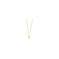 Collana con zircone baguette