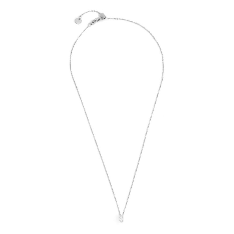 COLLANA 44CM CON CUBIC ZIRCONIA BAUGETTE