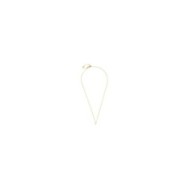 Collana con zircone baguette