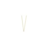 Collana con zircone baguette