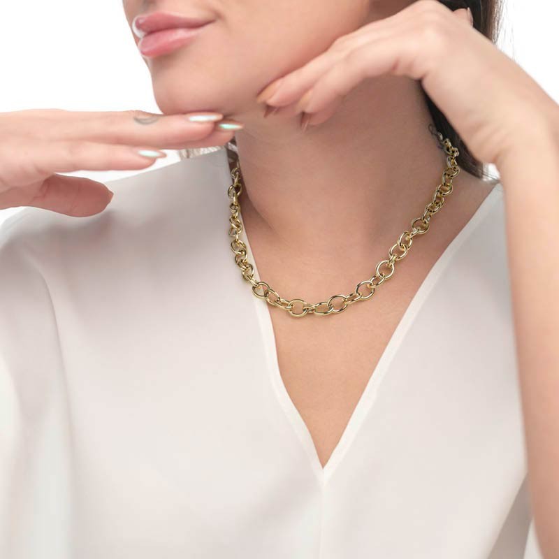 Collana catena "o"