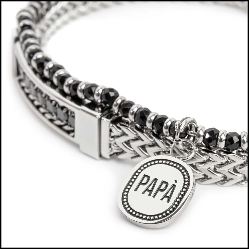 Bracciali con pendente papà