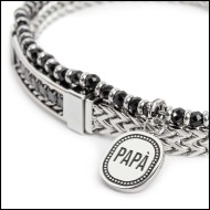 Bracciali con pendente papà