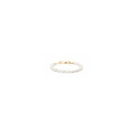 Bracciale con perle di fiume masticate