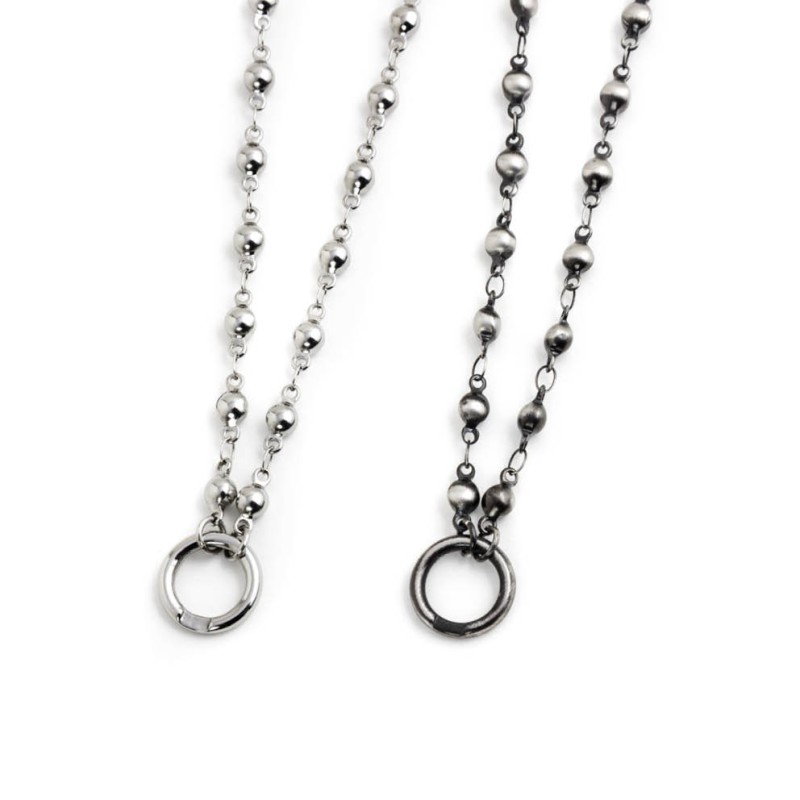 Collana catena ball chain