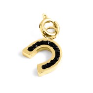 CH FERRO DI CAVALLO CRISTALLI NERI