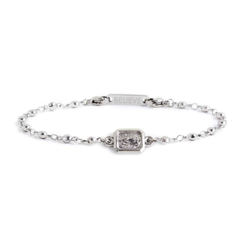 Bracciale madonna rettangolare