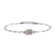 Bracciale madonna rettangolare