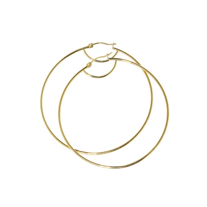 Orecchini a cerchio 63mm
