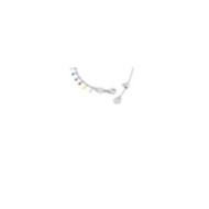 Bracciale con stella marina e bracciale con pendenti smaltati