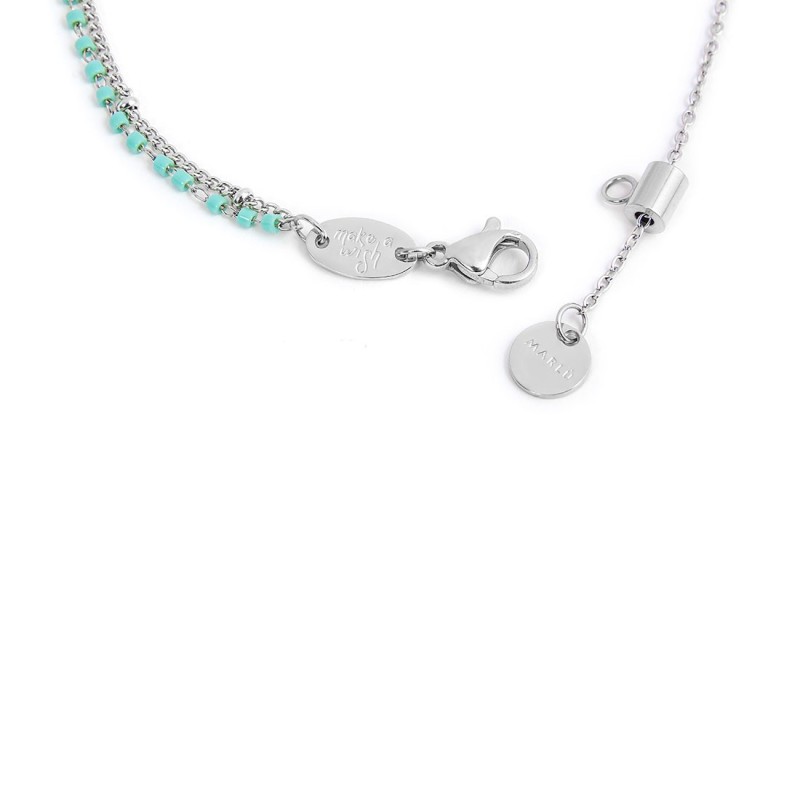 Bracciale con stella marina e bracciale con turchese