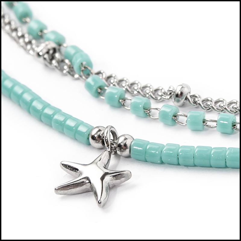 Cavigliere con turchese