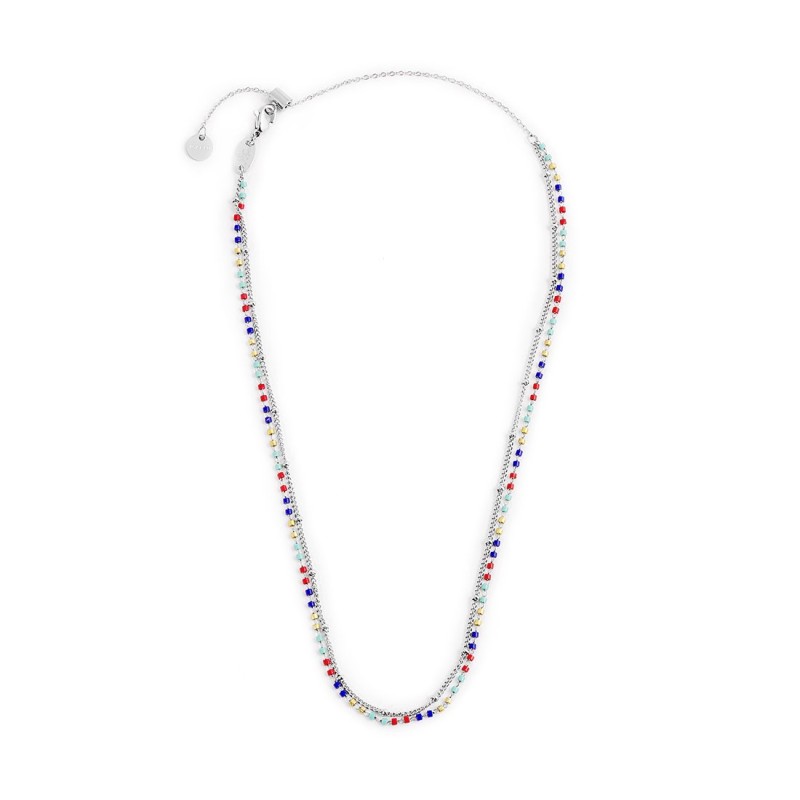 Collana pendenti turchesi e collana miyuki turchesi