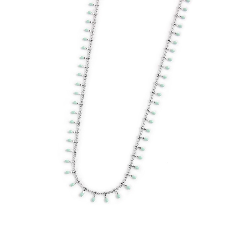 Collana snake e collana pendenti smaltati