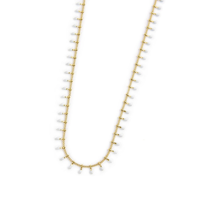 Collana snake e collana pendenti smaltati