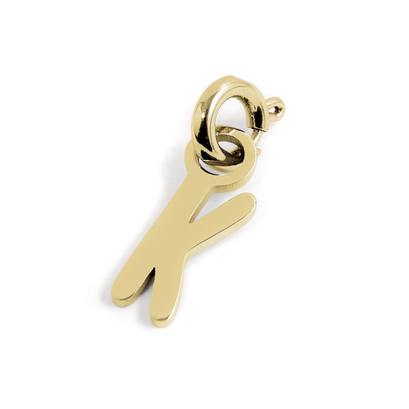 Cavigliere e charm lettera