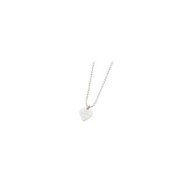 Collana con cuore pendente turchese