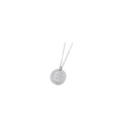 Collana con lettera cristalli