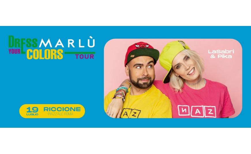 Dress Your Marlù Colors Tour - Seconda Tappa Riccione