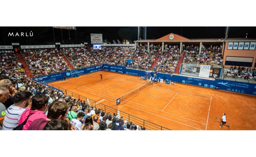 Marlù al 30° anniversario degli Internazionali di Tennis San Marino
