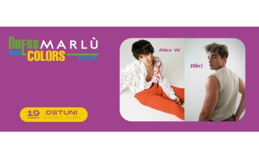 Dress Your Marlù Colors Tour - Terza Tappa Ostuni