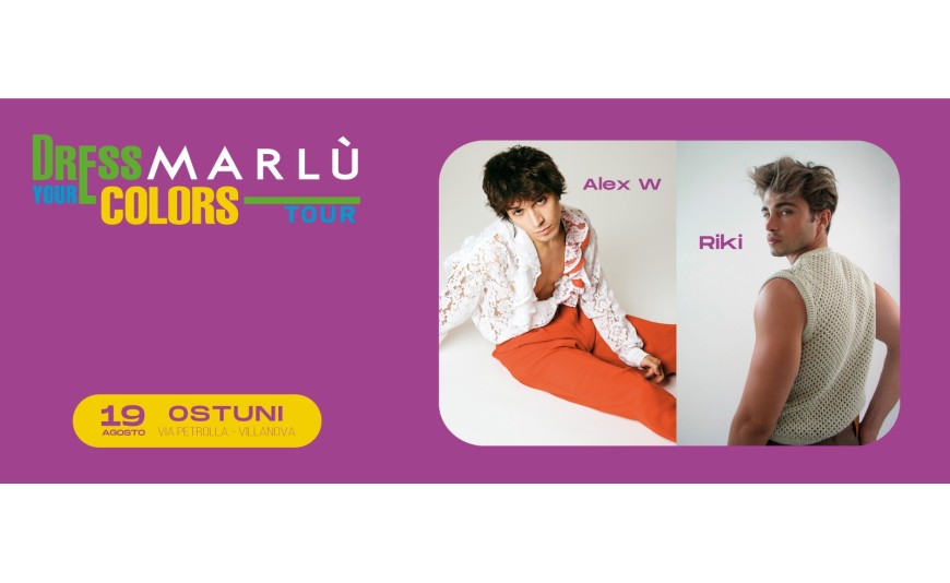 Dress Your Marlù Colors Tour - Terza Tappa Ostuni