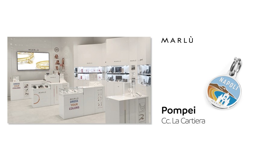 Nasce un nuovo Marlù Store  a Pompei presso C.C La Cartiera